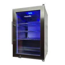 Getränkekühlschrank Outdoor Kühlschrank wetterfest Griff links mit Schloss 63L