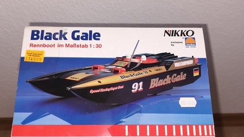 Nikko black gale rennboot - nikko,