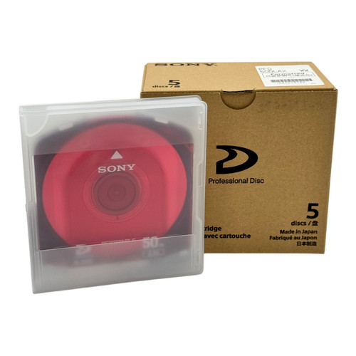 5er pack sony pfd 50dla - 5er, xdcam
