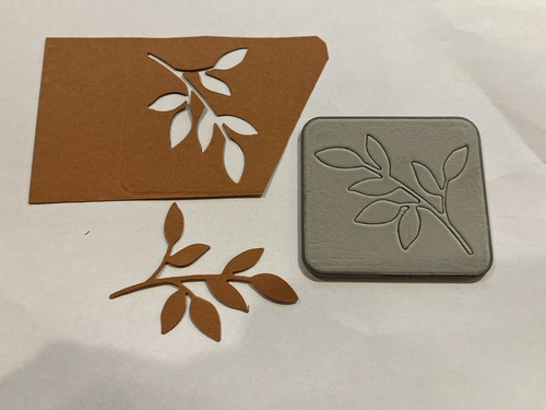 Stampin sizzlits stanzform - up,