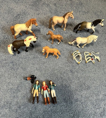 Schleich pferde und reiterin - schleich,
