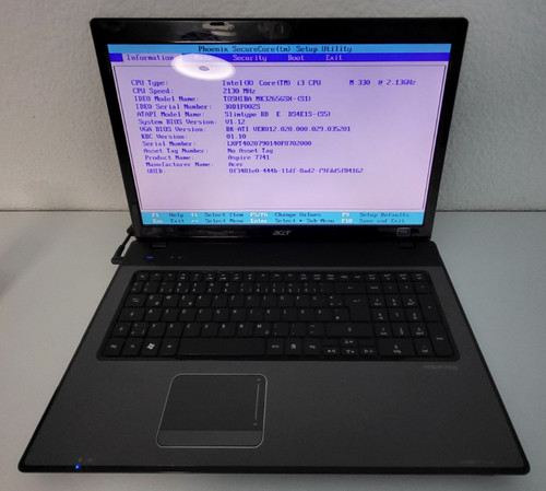 Acer aspire 7741g 334g32bn - acer,