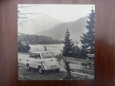 BMW 600, micro car, Kleinstwagen, Lödensee, Ruhpolding, Abbildung, 1959