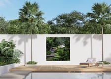 OUTDOOR BILDER BANNER GARTEN