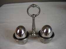 Menage Salzstreuer und Pfefferstreuer Fa. Quist, Ständer Zinn gemarkt