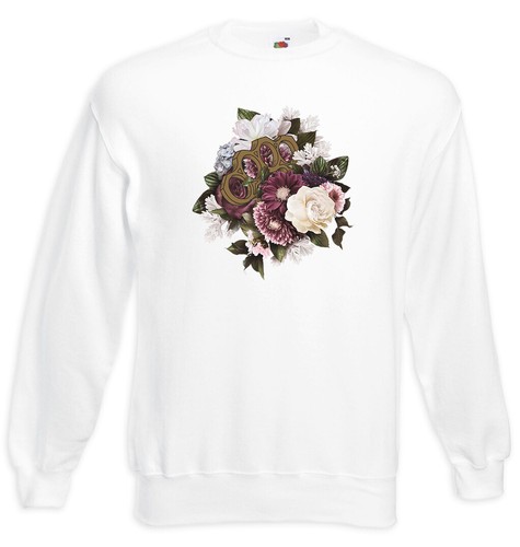 Brass knuckles and flowers - knuckles,