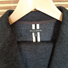 MARC O'POLO Damen Hosenanzug blau-schwarz Fischgrat Gr. 36 mit Wolle * wie NEU