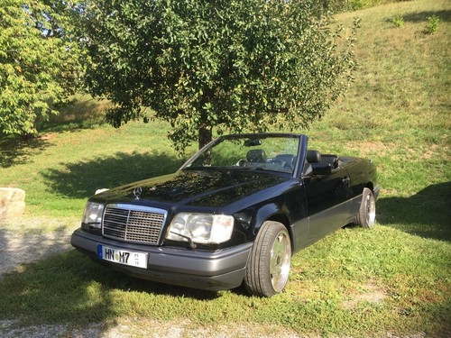 Mercedes w124 cabrio - mercedes,