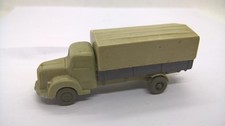 Wiking 450 Mercedes L 3500 Pritsche Plane unverglast beige grau für Bastler (10)