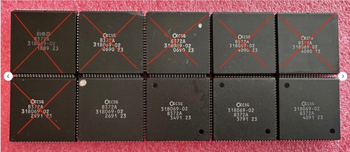 Fat agnus csg 8372a 1x - 1x, chip