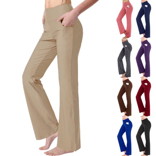 Yogahose damen weites bein - weites,
