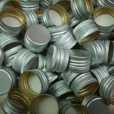 Flaschenverschlüsse PP 28, mit Sicherungsring, silber, Schrumpfkapseln