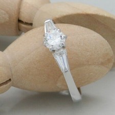 Ring Solitär Verlobung Damen