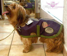 WeatherBeeta Joules® Hundemantel FIONA SPOT wasserdicht lila Punkte 30 cm 50 cm