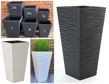 Blumenkübel Wellen Slim