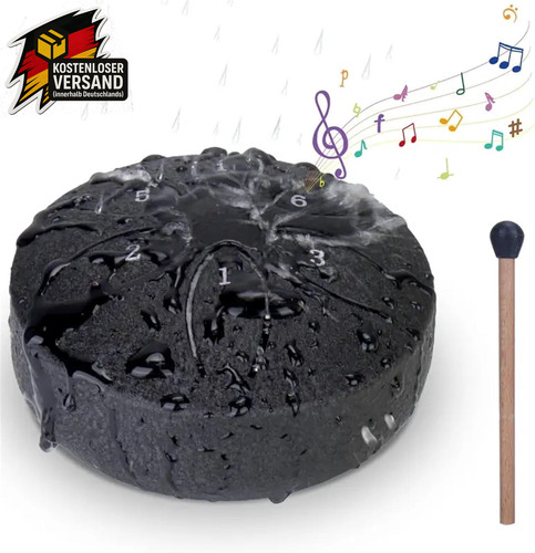 Steel tongue drum - steel, gartenmusik