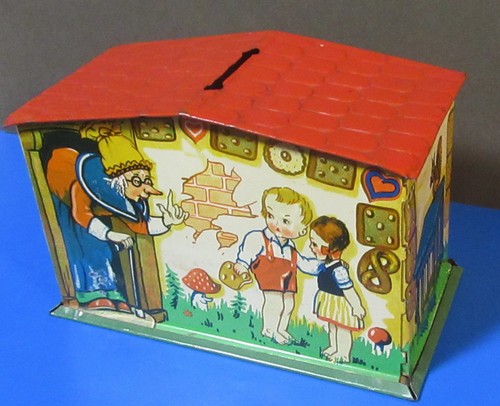 Vintage blechspardose g m - vintage,