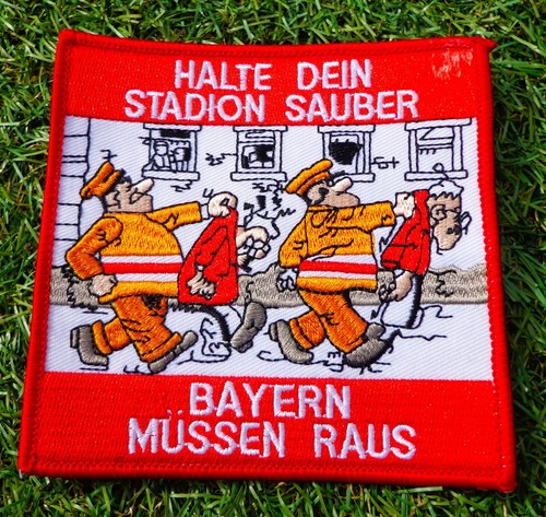 Alter anti aufnäher halte - +,