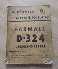 MC Cormick Schlepper D324 Ersatzteilkatalog