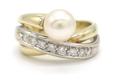 Größe 54 Ring 585 GOLD 14