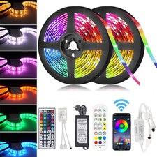 5m-30m LED Stripe 5050 SMD RGB Leiste Streifen Band Licht Leuchte Lichterkette