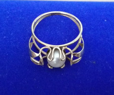 585er Gelbgold Ring mit Perle