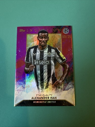 Alexander isak topps inception - topps,