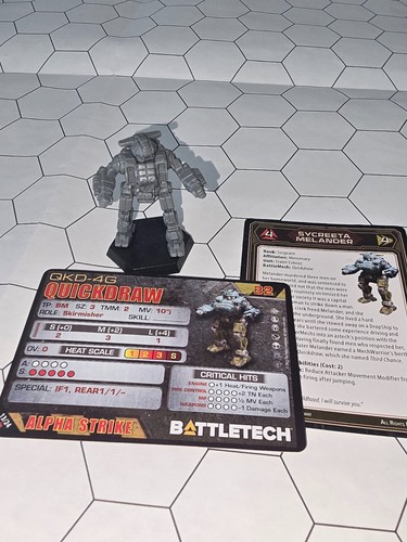Battletech quickdraw qkd - quickdraw, qkd-4g