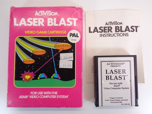 Laser blast von - laser, activision