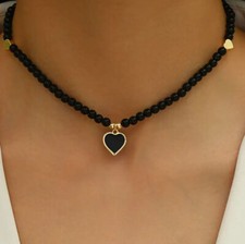 Halskette Strass Steine