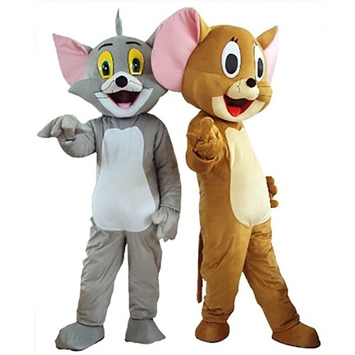 Tom jerry maskottchen - tom, kostüm