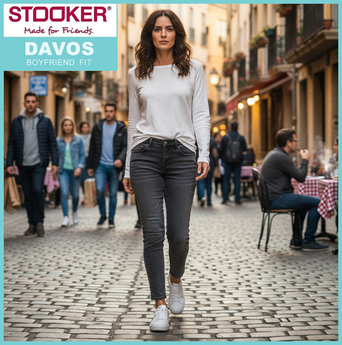 Stooker davos grey denim - stooker,
