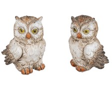 2er Set Dekofiguren Eulen