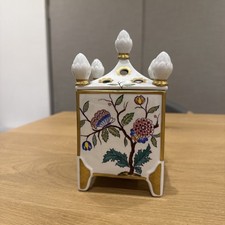 Limoges-Porzellan Deckeldose Modele et Decoration Exclusive a la Main 22cm