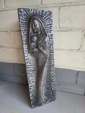 Relief metallguss maria - relief, metallguss,