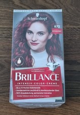 Schwarzkopf Brillance Intensiv-Color-Creme Intensivrot 872 3er Pack