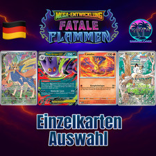 Pokemon Fatale Flammen Einzelkarten Auswahl - Deutsch