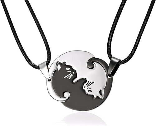 Paare edelstahl kette puzzle - paare,