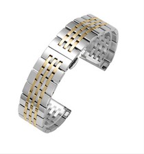 Uhrenarmband Glieder Armband 12 14 16 18 20 22 24 mm Edelstahl Metall Universell