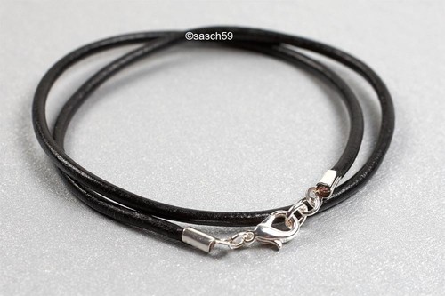 Lederkette nach mass 3mm - nach,
