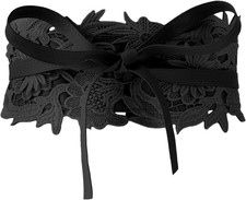 Damen Taillengürtel Spitze