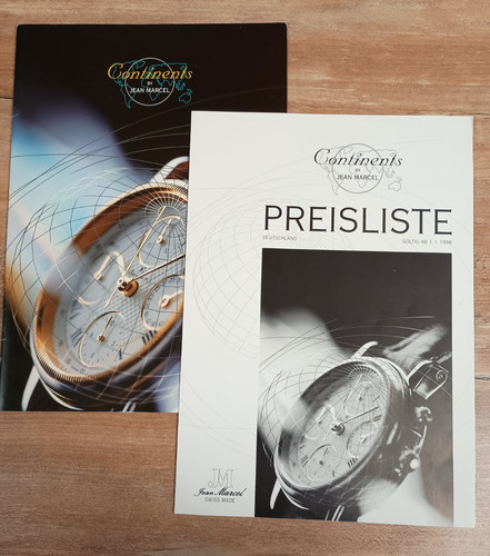 Jean marcel uhr katalog 1998 - uhr,