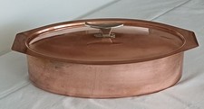 Kupfer Bräter Fischbräter,Fischtopf,Spargeltopf mit Einsatz. Spring Switzerland