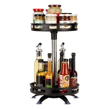 2-Ebenen Gewürzregal drehbar