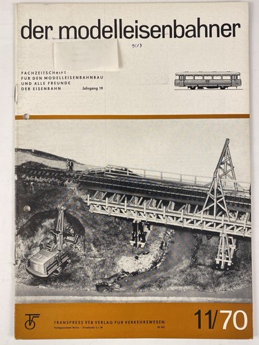 Modelleisenbahner 1970 - 11/1970,