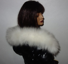 Lamm Fell Kapuze Kragen kein Polarfuchs Fellkragen Pelzstreifen Jacke Pelzkragen