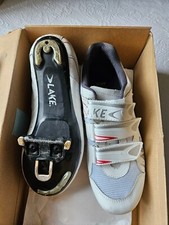 Herren Profi Radsportschuhe Model LAKE CX 160, weiß, Größe 45 im Originalkarton