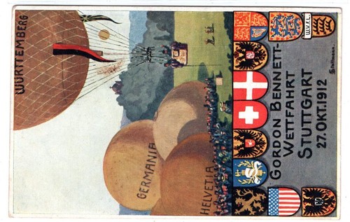 Zeppelin flugpost 1912 - zeppelin/flugpost,