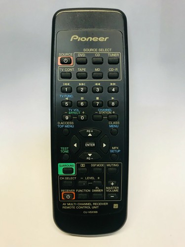 Original pioneer vsx166 - pioneer, cu-vsx166