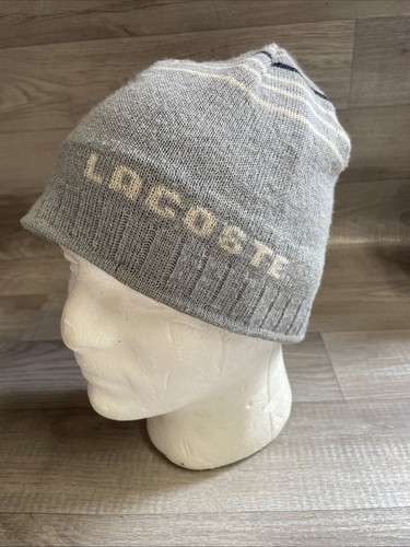 Lacoste vintage y2k beanie - lacoste,